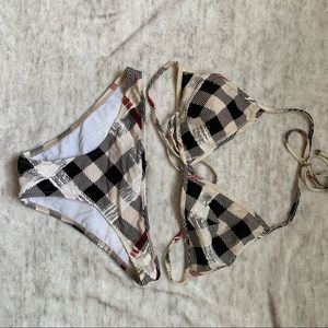 Vintage Burberry Brit Bikini